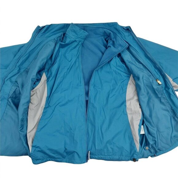 North End 3-In-1 Jacket Mens Large Blue Insulated Water Resistant Outdoor - Picture 3 of 12